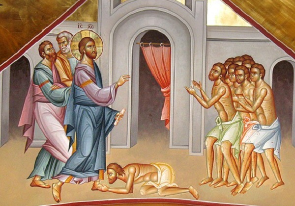 Isus i deset gubavaca